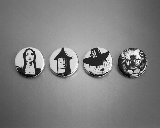 The Fab 4 Pinback Button Set